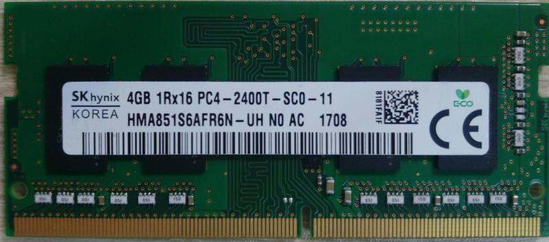 رم لپ تاپ اس کی هاینیکس مدل DDR4 2400 Mhz ظرفیت 4 گیگابایت